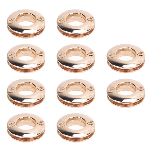 Sxhlseller Metall -Öketten -Kit, Runde Einfach zu Installieren Metal Eyelett Professional für Anfänger für Stoff (goldene Farbe) von Sxhlseller