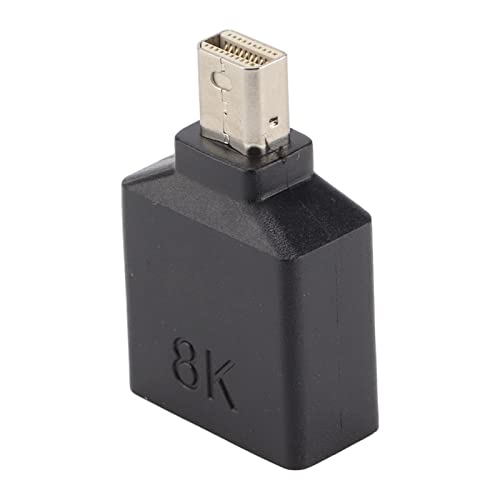 Sxhlseller MiniDP 8K DisplayPort 1.4 Stecker auf DisplayPort 1.4 Buchse Videokonverter-Adapter, Displayport-Koppler Kompakter Displayport-Extender, Plug and Play von Sxhlseller