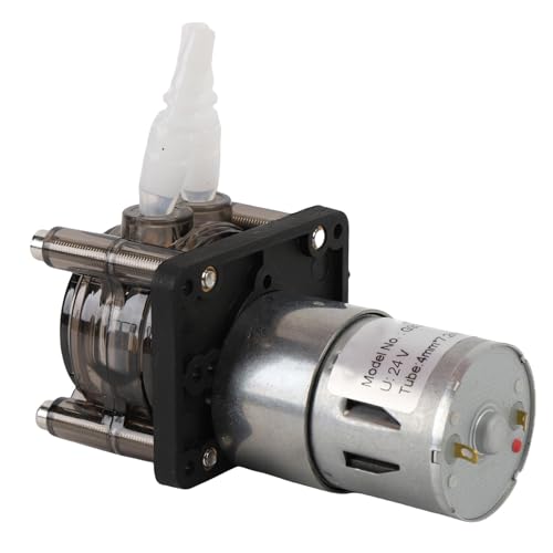 Sxhlseller Peristaltische Wasserpumpe, Flüssige Dosierpumpe Sicherer und Stabiler DC Gebürstetem Motor für Tintenstrahldruckluftfahrt (24V) von Sxhlseller