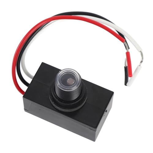 Sxhlseller Photozell -Lichtschalter, IP65 Weather Proof Easy Installation Advanced Light Sensing Automation Yeasy für Photozellsensor Compact für Scheune Sxhlseller Photozell -Lichtschalter, IP65 Weather Proof Easy Installation Advanced Light Sensing Automation Yeasy für Photozellsensor Compact für Scheune von Sxhlseller