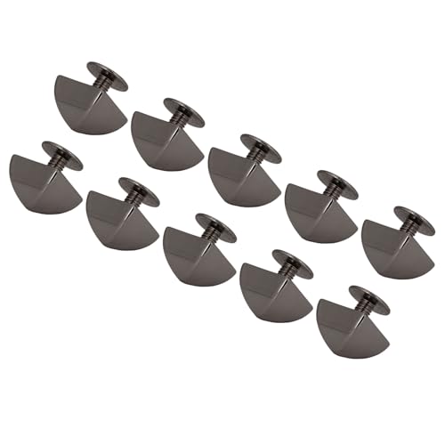 Sxhlseller Pyramidnieten, 20 Stcs Metallnieten für Baghandtaschen -Brieftasche (GRAY) von Sxhlseller