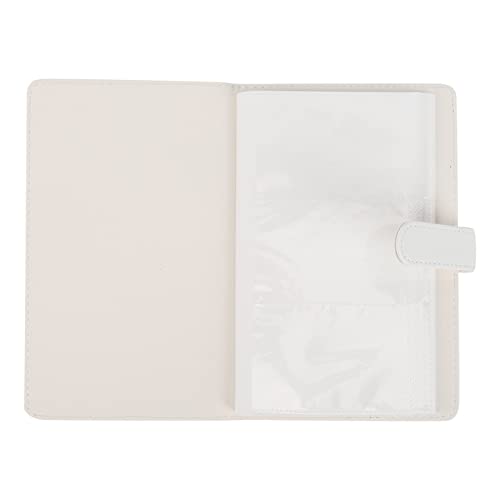 Sxhlseller Robustes Fotoalbum Long Service Time Brandneue -Kamera -Fotoalbum Zum Sammeln von Kinokarten, Tickets, Visitenkarten usw. (WHITE) von Sxhlseller