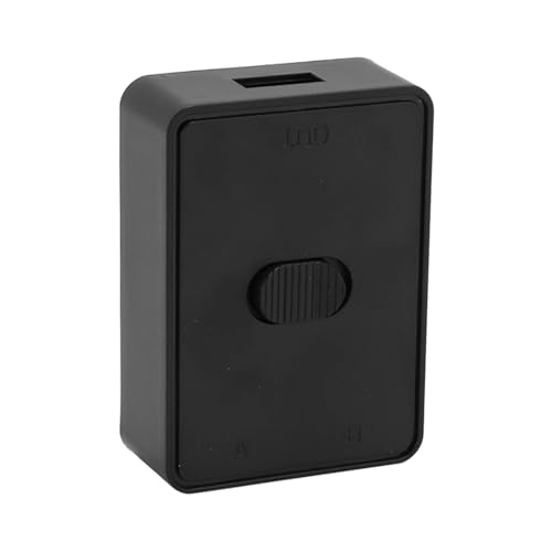 Sxhlseller SB 2.0 Switch 1 in 2 Out, USB2.0 KVM-Umschalter 2 in 1 Out mit One-Key-Umschaltung, Bidirektional für Drucker/Scanner/Mäuse/Tastatur/USB-Gerät von Sxhlseller