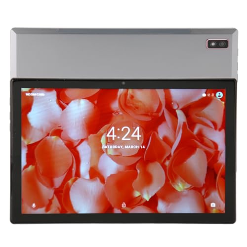 Sxhlseller Tablet 10,1 Zoll AndroidTablet PC, 4G LTE Computer Tablets 16GB RAM 1TB ROM, 5G WiFi, IPS Full HD Display, 8000mAh Akku Tablet 13MP 16MP Dual Kamera (Grau) von Sxhlseller