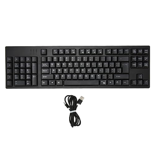 Sxhlseller Tastatur für die Linke Hand, USB-Kabel, 109 Tasten mit 2 HUB, Scherentasten-Design für XP 7 8 10 von Sxhlseller