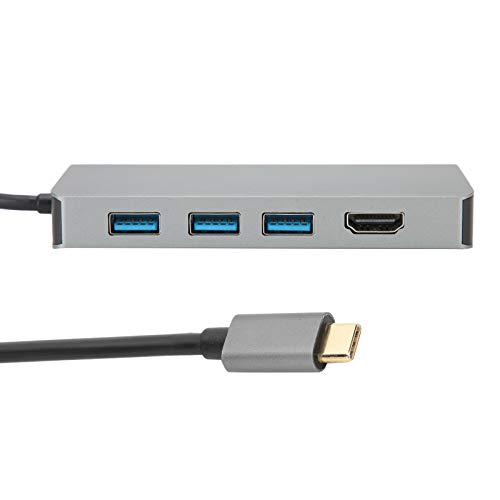Sxhlseller Tragbarer Shell-Plug-and-Play-Hub-Adapter aus Aluminiumlegierung Typ C für HDMI-Kabel VGA-Konverter USB B0504 für Sxhlseller Tragbarer Shell-Plug-and-Play-Hub-Adapter aus Aluminiumlegierung Typ C für HDMI-Kabel VGA-Konverter USB B0504 für von Sxhlseller