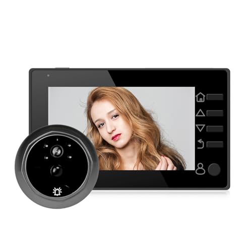 Sxhlseller Türspion Kamera Sets – Video Gegensprechanlage, Intelligente Video Türklingelkamera mit 4,3 Zoll Bildschirm, 145 Weitwinkel und Nachtsicht Türspion für die Heimüberwachung Sxhlseller Türspion Kamera Sets – Video Gegensprechanlage, Intelligente Video Türklingelkamera mit 4,3 Zoll Bildschirm, 145 Weitwinkel und Nachtsicht Türspion für die Heimüberwachung von Sxhlseller