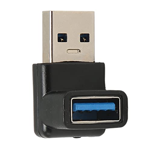 Sxhlseller USB 3.0-Adapter Stecker auf Buchse, 90-Grad-Winkel-Verlängerungsadapter USB-Aufwärts- und Abwärtsanschluss, 10-Gbit/S-Übertragungslade-USB3.1-Adapter von Sxhlseller