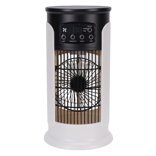 Sxhlseller USB Tragbarer Luftkühlerlüfter mit 300 Ml Wassertank, Ruhiger 3-in-1 Verdunstungsbefeuchter und Reiniger mit 6 Geschwindigkeiten und Timer für Schreibtisch, Schlafzimmer, Reisen Sxhlseller USB Tragbarer Luftkühlerlüfter mit 300 Ml Wassertank, Ruhiger 3-in-1 Verdunstungsbefeuchter und Reiniger mit 6 Geschwindigkeiten und Timer für Schreibtisch, Schlafzimmer, Reisen von Sxhlseller