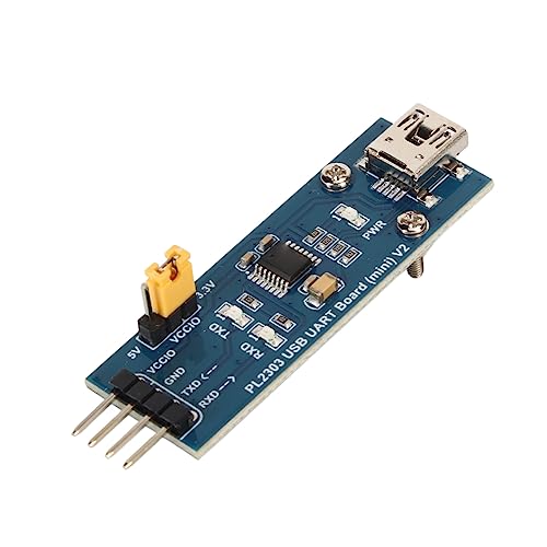 Sxhlseller USB zu UART TTL Modul, USB AB Anschluss mit 3 LEDs für Win XP 7 8 10 11, Unterstützt 3 Energiemodi, PL2303 Chip USB UART Seriell Adaptermodul für Debug von Sxhlseller