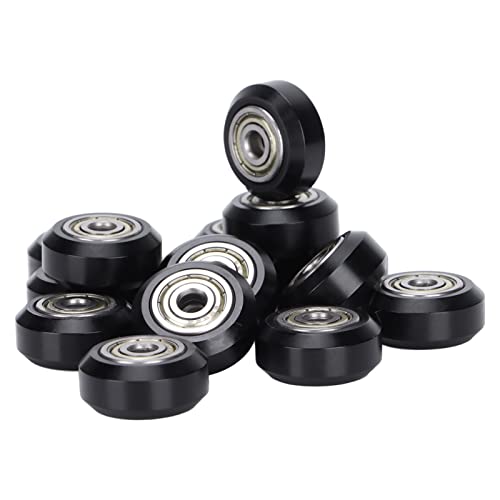 Sxhlseller V Shape Wheels Portable 15Pcs V Shape Wheels POM Pulleys 3D Drucker Zubehör für Ender 3 für Tevo Tarantula von Sxhlseller