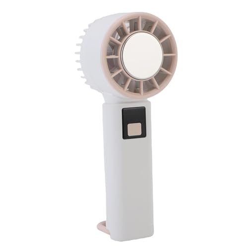 Sxhlseller Wiederaufladbarer Handventilator mit 5 Geschwindigkeitsstufen, geräuscharmer tragbarer Ventilator mit langer Batterielebensdauer, kompakter Miniventilator für Reisen, Büro und von Sxhlseller