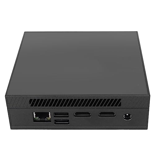 Sxhlseller Windows11 Pro -PC-Computer, 4K 60 Hz HD MI WiFi Micro-Desktop-Computer, Business-Home-Office-Nutzung, Tragbarer Micro-PC 4K-Desktop-PC mit DREI Displays (EU-Stecker von Sxhlseller