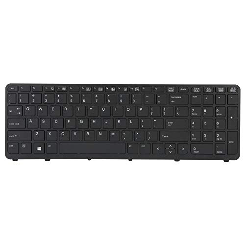 Tastatur Tastatur für HP Silent Keyboard Tragbare Tastatur Ultra-leise ABS für HP ZBOOK 15 G1 G2 17 G1 G2 US Laptop-Computer-Tastatur von Sxhlseller