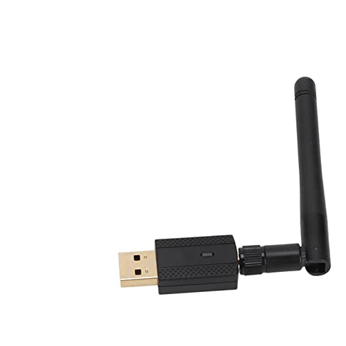 USB-WiFi-Adapter, Wireless-Netzwerkadapter, 2-in-1-Bluetooth-WiFi-Hochgeschwindigkeits-Wireless-Netzwerkadapter, Einstellbare Winkel für PC-Desktop von Sxhlseller