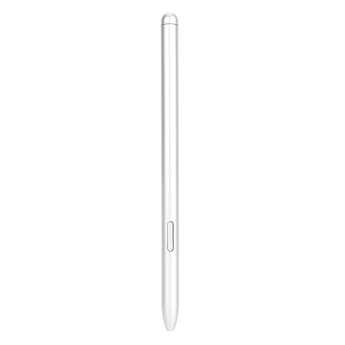 für Galaxy Tab S7 FE S Pen, Langlebiger Ersatz-Eingabestift mit 4096 Druckstufe, Magnetisches Design für Tab S7 FE 12,4 Zoll SM T730 T733 T736 (Silber) von Sxhlseller