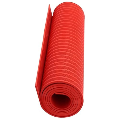 Dielektrische Industrie-Arbeitsmatten, 3 mm dick – Anti-Ermüdungsmatte für die Industrie – nichtleitende Schalttafelmatte(Rosso,1 * 1m) von Sxlawesom