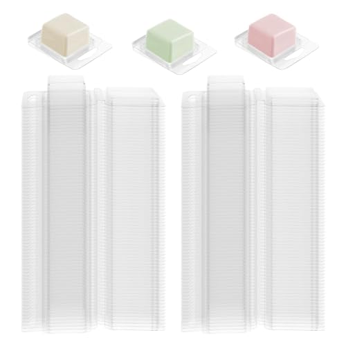 Sxmrmnx 100er-Pack Wachs-Feinguss-Kunststoffwachs-Clamshell-Behälterform-Kerzenform für die DIY-Seifenherstellung, Einfach zu Verwenden Sxmrmnx 100er-Pack Wachs-Feinguss-Kunststoffwachs-Clamshell-Behälterform-Kerzenform für die DIY-Seifenherstellung, Einfach zu Verwenden von Sxmrmnx