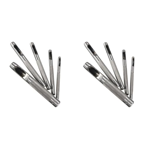 Sxmrmnx 10Pcs Loch Ledergürtelschneider Hohllocher DIY Werkzeug 3Mm-8Mm Set Puncher Sxmrmnx 10Pcs Loch Ledergürtelschneider Hohllocher DIY Werkzeug 3Mm-8Mm Set Puncher von Sxmrmnx