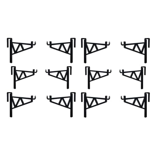 Sxmrmnx 12er-Pack Bienenstock-Rahmenhalter, Griffrahmen, Sitzstange, Bienenzucht, Bienenrahmenhalter, Bienenstock-Aufhänger, Imker-Werkzeug, Zubehör, Schwarz Sxmrmnx 12er-Pack Bienenstock-Rahmenhalter, Griffrahmen, Sitzstange, Bienenzucht, Bienenrahmenhalter, Bienenstock-Aufhänger, Imker-Werkzeug, Zubehör, Schwarz von Sxmrmnx
