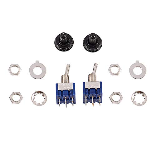 Sxmrmnx 2 StüCke AC 6A 125 V DPDT 3 Position ON-OFF-ON Power Control Kippschalter Sxmrmnx 2 StüCke AC 6A 125 V DPDT 3 Position ON-OFF-ON Power Control Kippschalter von Sxmrmnx
