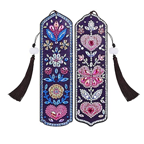 Sxmrmnx 2 StüCke Diamant Malerei Lesezeichen Quaste Perlen Malerei Lesezeichen DIY Perlen Lesezeichen für Valentinstag Kunsthandwerk Sxmrmnx 2 StüCke Diamant Malerei Lesezeichen Quaste Perlen Malerei Lesezeichen DIY Perlen Lesezeichen für Valentinstag Kunsthandwerk von Sxmrmnx