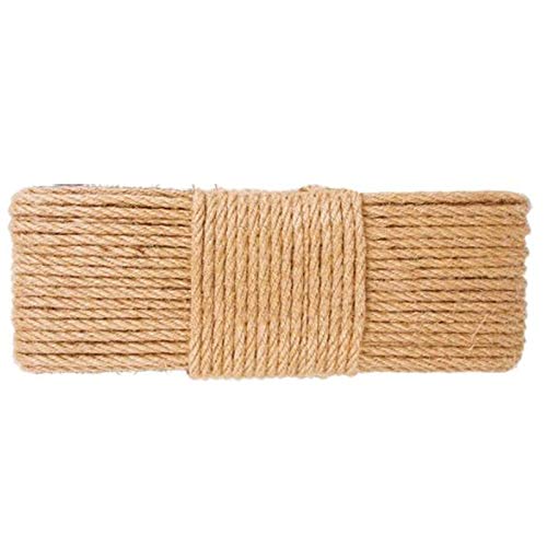 Sxmrmnx 20M 6Mm Hanfseil Dekoratives Seil Sisal Seil Dickes und DüNnes Seil Handgemachtes DIY Seil Katzen Klauen Seil Sxmrmnx 20M 6Mm Hanfseil Dekoratives Seil Sisal Seil Dickes und DüNnes Seil Handgemachtes DIY Seil Katzen Klauen Seil von Sxmrmnx