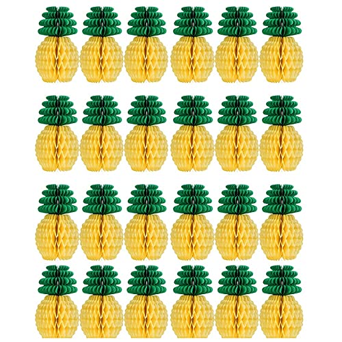 Sxmrmnx 24 Packungen Ananas Waben Mittel StüCke Seiden Papier Ananas 8 Party ZubehöR Tisch Behang Dekoration Hawaiian Sxmrmnx 24 Packungen Ananas Waben Mittel StüCke Seiden Papier Ananas 8 Party ZubehöR Tisch Behang Dekoration Hawaiian von Sxmrmnx
