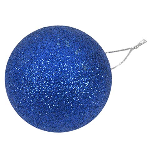 Sxmrmnx 24 Stueck Weihnachten dekorative 6cm Neujahr Weihnachtsbaum Dekorationen Weihnachtskugeln Fuer Zuhause Décor (Koenigsblau) von Sxmrmnx