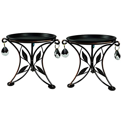 Sxmrmnx 2X Mini Countertop Plant Stand Metall Topfpflanze, Dekorative Blumentopf Rack Indoor Outdoor Halterung Sxmrmnx 2X Mini Countertop Plant Stand Metall Topfpflanze, Dekorative Blumentopf Rack Indoor Outdoor Halterung von Sxmrmnx