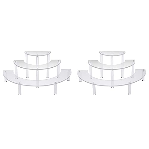 Sxmrmnx 2X Transparenter Entfernbarer Acryl Kuchen Ausstellungs Stand für Partei Runde Kuchen Halter Back Formen Hochzeits Geburtstags Feier Dekoration Sxmrmnx 2X Transparenter Entfernbarer Acryl Kuchen Ausstellungs Stand für Partei Runde Kuchen Halter Back Formen Hochzeits Geburtstags Feier Dekoration von Sxmrmnx