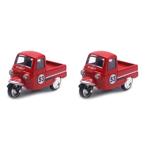 Sxmrmnx 2X Vintage-Dreirad-Modell, Dreirad-Verzierung, Dreirad-Auto, Modellauto-Ornament, Desktop-Auto-Ornamente, Statue-A Sxmrmnx 2X Vintage-Dreirad-Modell, Dreirad-Verzierung, Dreirad-Auto, Modellauto-Ornament, Desktop-Auto-Ornamente, Statue-A von Sxmrmnx