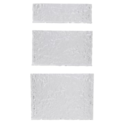 Sxmrmnx 3 Stück Acryl-Aufsteller, Klare Quadratische Podest-Display-Regale mit Hohlem Boden für Kuchen- und Schmuckpräsentation Sxmrmnx 3 Stück Acryl-Aufsteller, Klare Quadratische Podest-Display-Regale mit Hohlem Boden für Kuchen- und Schmuckpräsentation von Sxmrmnx