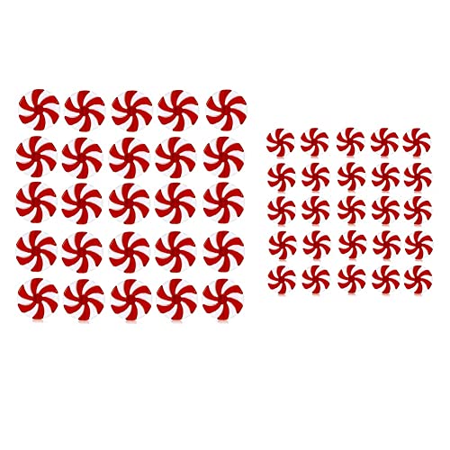 Sxmrmnx 50 StüCk Weihnachten Girlande SüSsigkeit Strudel Girlande Ornament Rot und SüSsigkeit Plastik SüSsigkeit Dekoration für Weihnachten Sxmrmnx 50 StüCk Weihnachten Girlande SüSsigkeit Strudel Girlande Ornament Rot und SüSsigkeit Plastik SüSsigkeit Dekoration für Weihnachten von Sxmrmnx