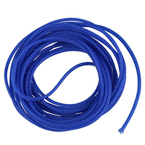 Sxmrmnx 5M 4mm erweiternd umsponnene Kabel Draht Umhuellung aermel Kabelbaum Blau Sxmrmnx 5M 4mm erweiternd umsponnene Kabel Draht Umhuellung aermel Kabelbaum Blau von Sxmrmnx
