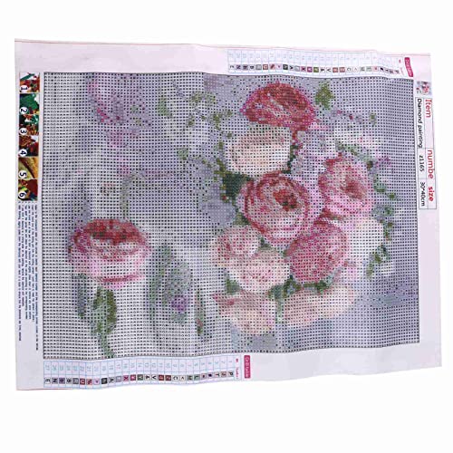 Sxmrmnx DIY 5D Diamantmalerei, Nach Anzahl Kits Basteln und NäHen Kreuzstich, Wandaufkleber für Wohnzimmer Dekoration, Blumen Sxmrmnx DIY 5D Diamantmalerei, Nach Anzahl Kits Basteln und NäHen Kreuzstich, Wandaufkleber für Wohnzimmer Dekoration, Blumen von Sxmrmnx