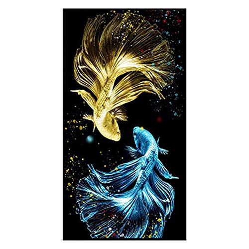 Sxmrmnx DIY Mal-Kits für Erwachsene Bohren 5D Diamond Art Kits Diamanten Stickerei für Home Wall Decor Guppy Sxmrmnx DIY Mal-Kits für Erwachsene Bohren 5D Diamond Art Kits Diamanten Stickerei für Home Wall Decor Guppy von Sxmrmnx