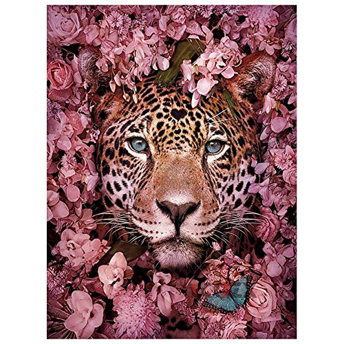 Sxmrmnx Diamant Malerei Dekorationen Tiere für Kreuz Stich Handgemachte Geschenk Wand Aufkleber Runde Diamant von Sxmrmnx