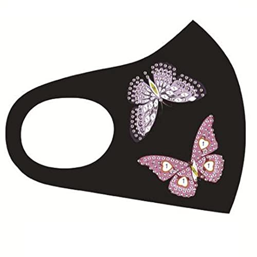 Sxmrmnx Diamant Malerei Kit für Erwachsene, DIY Besondere Diamant Gesicht Mask Wiederverwendbares Geschenk, Stickerei Prom Party Geschenk -Schmetterling Sxmrmnx Diamant Malerei Kit für Erwachsene, DIY Besondere Diamant Gesicht Mask Wiederverwendbares Geschenk, Stickerei Prom Party Geschenk -Schmetterling von Sxmrmnx