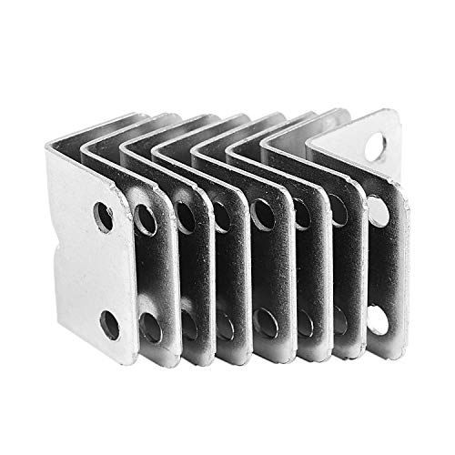 Sxmrmnx Edelstahl Eckverstrebungen Stuetzwinkel Silber Ton 8PCS Sxmrmnx Edelstahl Eckverstrebungen Stuetzwinkel Silber Ton 8PCS von Sxmrmnx