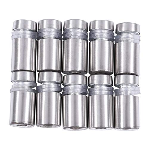 Sxmrmnx Edelstahl Werbung Schrauben Glas Abstandsbolzen 12x20mm 10 Stueck Sxmrmnx Edelstahl Werbung Schrauben Glas Abstandsbolzen 12x20mm 10 Stueck von Sxmrmnx