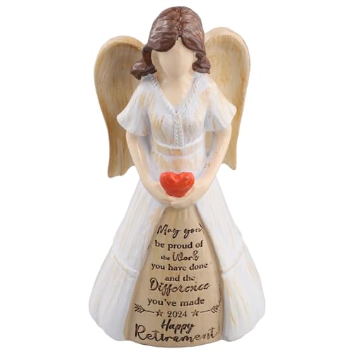 Sxmrmnx Engelskulptur, Geburtstagsgeschenk für Mütter, Ruhestandsgeschenk für Frauen, Heimdekoration, Kunstharzhandwerk Sxmrmnx Engelskulptur, Geburtstagsgeschenk für Mütter, Ruhestandsgeschenk für Frauen, Heimdekoration, Kunstharzhandwerk von Sxmrmnx