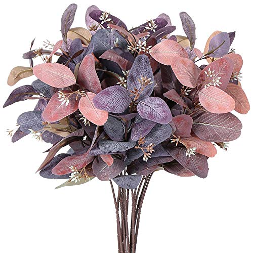 Sxmrmnx Eukalyptus StäNgel 8 StüCke Seiden Samen GrüN BläTter Echtes Blatt GefäLschte Eukalyptus Zweige Zweige Rosa Sxmrmnx Eukalyptus StäNgel 8 StüCke Seiden Samen GrüN BläTter Echtes Blatt GefäLschte Eukalyptus Zweige Zweige Rosa von Sxmrmnx