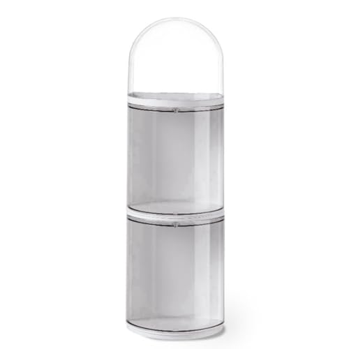 Sxmrmnx Große Transparente, Staubdichte Präsentationsbox für Puppenmodelle - 15 cm Durchmesser, DREI Stockwerke Sxmrmnx Große Transparente, Staubdichte Präsentationsbox für Puppenmodelle - 15 cm Durchmesser, DREI Stockwerke von Sxmrmnx