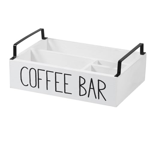 Sxmrmnx Kaffeestation-Organizer Aus - Kaffeebar-Zubehör, Kaffeepadhalter, Aufbewahrungskorb für die Kaffeebar zu Hause B Sxmrmnx Kaffeestation-Organizer Aus - Kaffeebar-Zubehör, Kaffeepadhalter, Aufbewahrungskorb für die Kaffeebar zu Hause B von Sxmrmnx