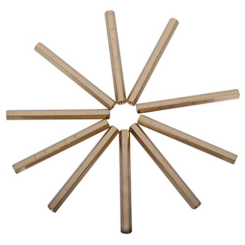 Sxmrmnx M3 X 50Mm Innen/Innengewinde Messing Sechskant Abstandshalter 10St Sxmrmnx M3 X 50Mm Innen/Innengewinde Messing Sechskant Abstandshalter 10St von Sxmrmnx