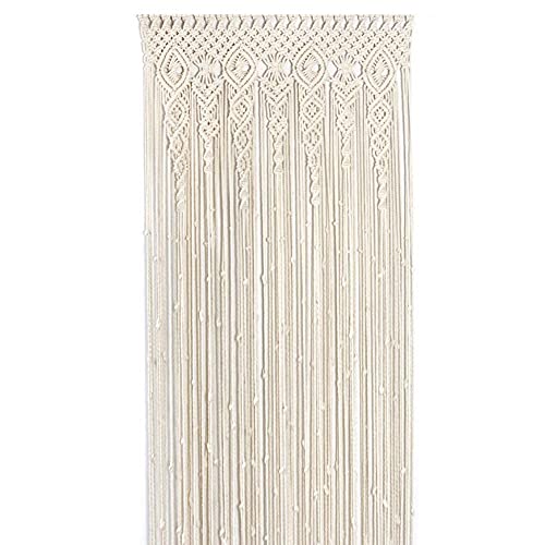 Sxmrmnx Makramee Wand Behang Gewebter Tapisserie Makramee TüR Behang, Raumteiler Makramee VorhäNge Vorhang, Hochzeit Boho Wand Dekoration Sxmrmnx Makramee Wand Behang Gewebter Tapisserie Makramee TüR Behang, Raumteiler Makramee VorhäNge Vorhang, Hochzeit Boho Wand Dekoration von Sxmrmnx