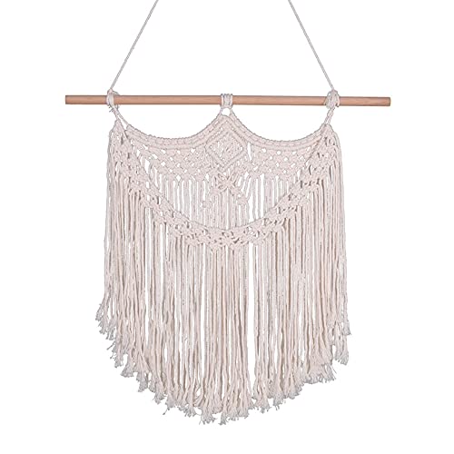 Sxmrmnx Makramee Wand Behang Hand GeknüPfter Kunst Makramee Wand mit Quaste - KreativitäT Boho Hochzeit Haus Dekoration für Zuhause Sxmrmnx Makramee Wand Behang Hand GeknüPfter Kunst Makramee Wand mit Quaste - KreativitäT Boho Hochzeit Haus Dekoration für Zuhause von Sxmrmnx