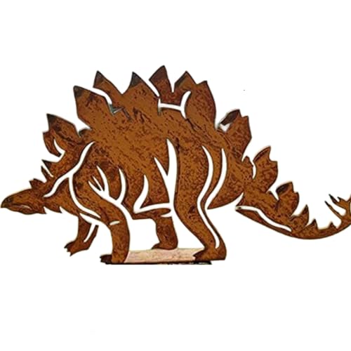 Sxmrmnx Metall-Dinosaurier-Zaunpfostenaufsatz, Dinosaurier C Sxmrmnx Metall-Dinosaurier-Zaunpfostenaufsatz, Dinosaurier C von Sxmrmnx