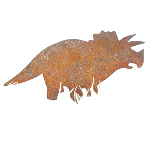 Sxmrmnx Metall-Dinosaurier-Zaunpfostenaufsatz, Dinosaurier F Sxmrmnx Metall-Dinosaurier-Zaunpfostenaufsatz, Dinosaurier F von Sxmrmnx